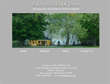 Tablet Screenshot of bookbarn.com